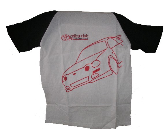 T Shirt - Gen 6 White/Black/Red