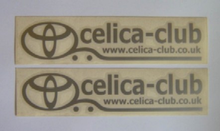Celica Club Stickers